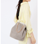 CHAIN CROCHET MED BUCKET ベージュクロシェ