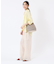 CHAIN CROCHET MED BUCKET ベージュクロシェ