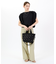 BUCKET TOTE W PEARLS2 ミッドナイトパール