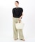 BUCKET TOTE W PEARLS2 スターライトパール