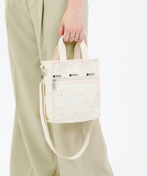 MINI N/S TOTE W/ PEARLS スターライトパール｜レスポートサック