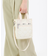 MINI N/S TOTE W/ PEARLS スターライトパール