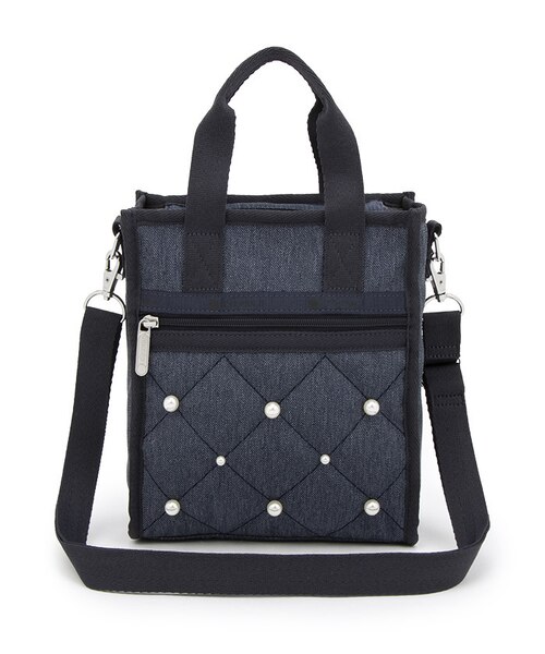 MINI N/S TOTE W/ PEARLS トワイライトパール｜レスポートサック