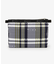 COSMETIC CLUTCH ピクセルスクランブルチェック