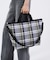 DELUXE EASY CARRY TOTE ピクセルスクランブルチェック