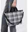 DELUXE EASY CARRY TOTE ピクセルスクランブルチェック