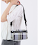 E/W PHONE CROSSBODY ピクセルスクランブルチェック