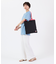 LARGE EMERALD TOTE テトリスハートエンブロイダリートート
