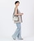 SQUARE TH CROSSBODY アップタウンパールシャイン/ブラック