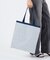 LARGE EMERALD TOTE マリンロゴボーダー
