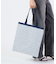 LARGE EMERALD TOTE マリンロゴボーダー