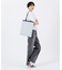 LARGE EMERALD TOTE マリンロゴボーダー