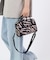 SQUARE TH CROSSBODY アップタウンラフィアゼブラ/ブラック