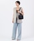SQUARE TH CROSSBODY アップタウンディープシーブルー/ブラック
