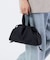 E/W CITY DRAWSTRING BAG  アップタウンディープシーブルー/ブラック