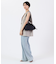 E/W CITY DRAWSTRING BAG  アップタウンディープシーブルー/ブラック