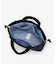 E/W CITY DRAWSTRING BAG  アップタウンディープシーブルー/ブラック