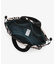 E/W CITY DRAWSTRING BAG  アップタウンラフィアゼブラ/ブラック
