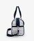 EVERYDAY SM SATCHEL マリンロゴボーダー