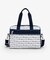 EVERYDAY SM SATCHEL マリンロゴボーダー