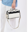 MINI DUFFEL CROSSBODY スペクテイターサンドバー/ブラック