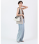 E/W CITY DRAWSTRING BAG  アップタウンパールシャイン/ブラック