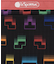 RECTANGULAR COSMETIC テトリスフォーリングブロックス/ピンク