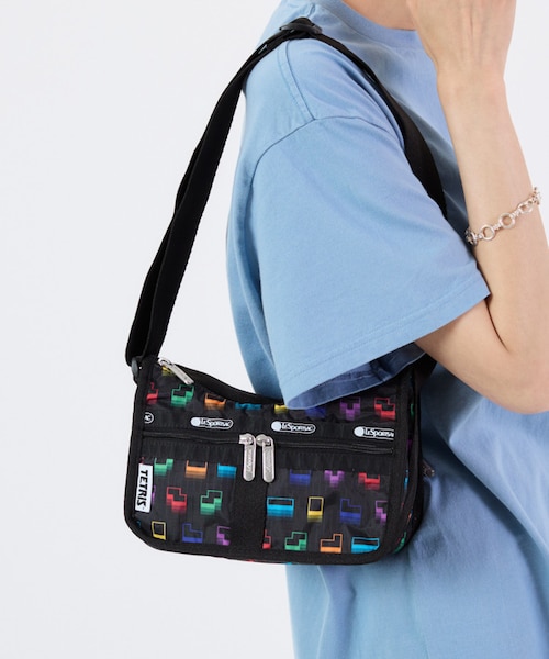 ■LeSportsac■SMALL EVERYDAY BAGテトリス ブロックス SMALL EVERYDAY BAG テトリスフォーリングブロックス