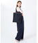 LARGE EMERALD TOTE ディープシー/ダークチョコレート