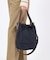 CONVERTIBLE BUCKET BAG ディープシー/ダークチョコレート