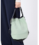 CONVERTIBLE BUCKET BAG フロスティグリーン/サンダー