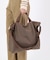 DELUXE ZIPTOP TOTE ダークチョコレート