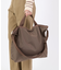 DELUXE ZIPTOP TOTE ダークチョコレート
