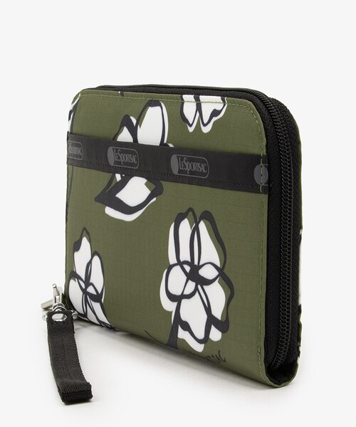 TECH WALLET WRISTLETスケッチフローラルネイビー TECH WALLET WRISTLET スケッチフローラルネイビー