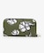 TECH WALLET WRISTLET オリーブフローラルシルエット