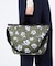 DELUXE EASY CARRY TOTE オリーブフローラルシルエット