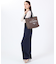 ML 2 WAY TOTE         2ウェイチョコレート/ブラックシャイン
