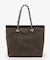 ML 2 WAY TOTE         2ウェイチョコレート/ブラックシャイン
