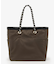 ML 2 WAY TOTE         2ウェイチョコレート/ブラックシャイン