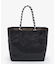 ML 2 WAY TOTE         2ウェイチョコレート/ブラックシャイン