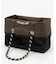 ML 2 WAY TOTE         2ウェイチョコレート/ブラックシャイン