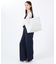 LARGE 2 WAY TOTE 2ウェイスレートブルー/パールシャイン