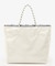 LARGE 2 WAY TOTE 2ウェイスレートブルー/パールシャイン
