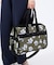 DELUXE MED WEEKENDER オリーブフローラルシルエット
