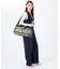 DELUXE MED WEEKENDER オリーブフローラルシルエット