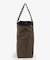 LARGE 2 WAY TOTE 2ウェイチョコレート/ブラックシャイン