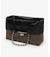 LARGE 2 WAY TOTE 2ウェイチョコレート/ブラックシャイン