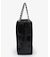 LARGE 2 WAY TOTE 2ウェイチョコレート/ブラックシャイン