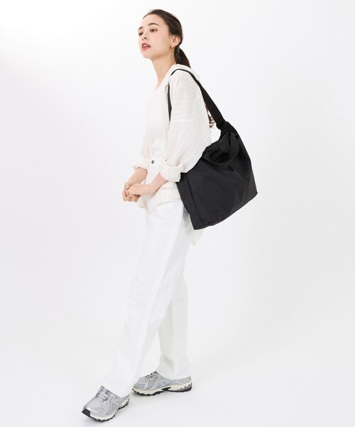 DELUXE ZIPTOP TOTE リサイクルドブラックJP｜レスポートサック