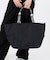 E/W REVERSIBLE PKT TOTE ロゴジャカードブラックT